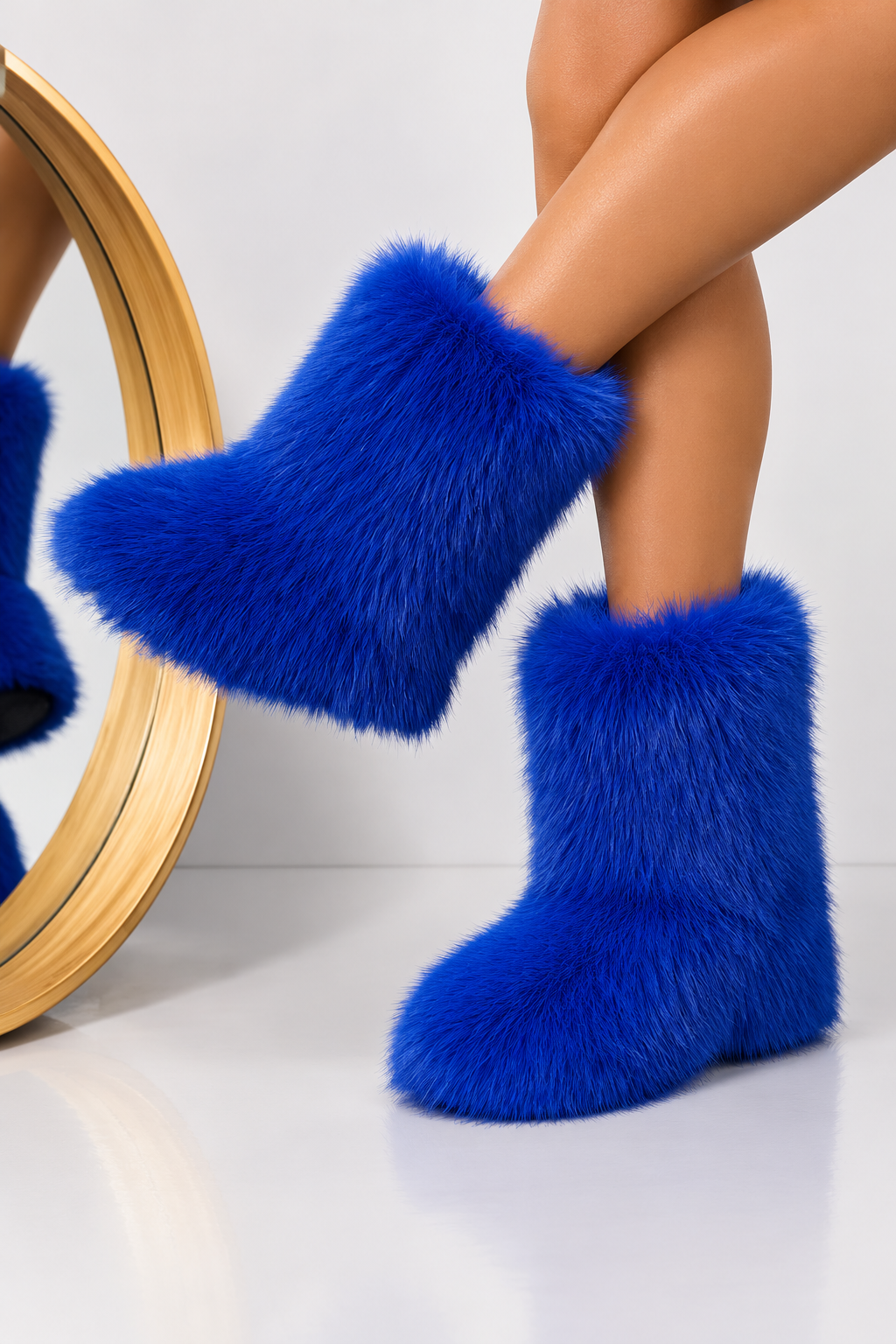Rich Girl Fur Boots