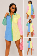 Summertime fun Shirt Dress