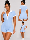 Cloudy Days Romper