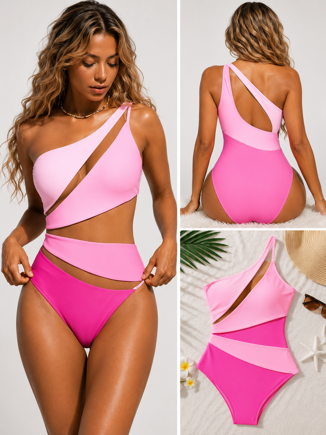Pink Starbust Swimset