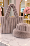 Luxe Fur Purse Set